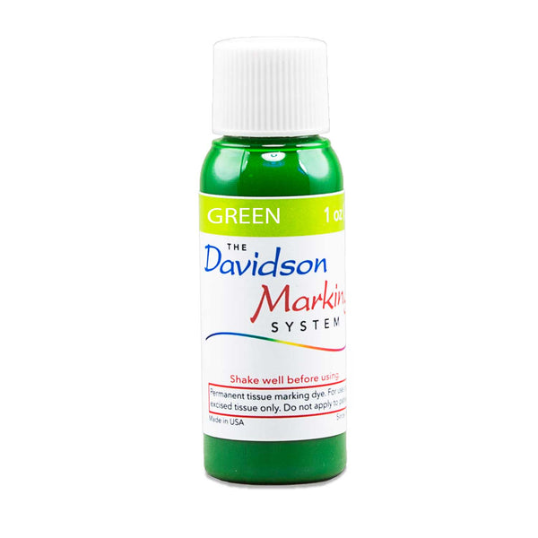 green tissue marking dye - 1oz bottle