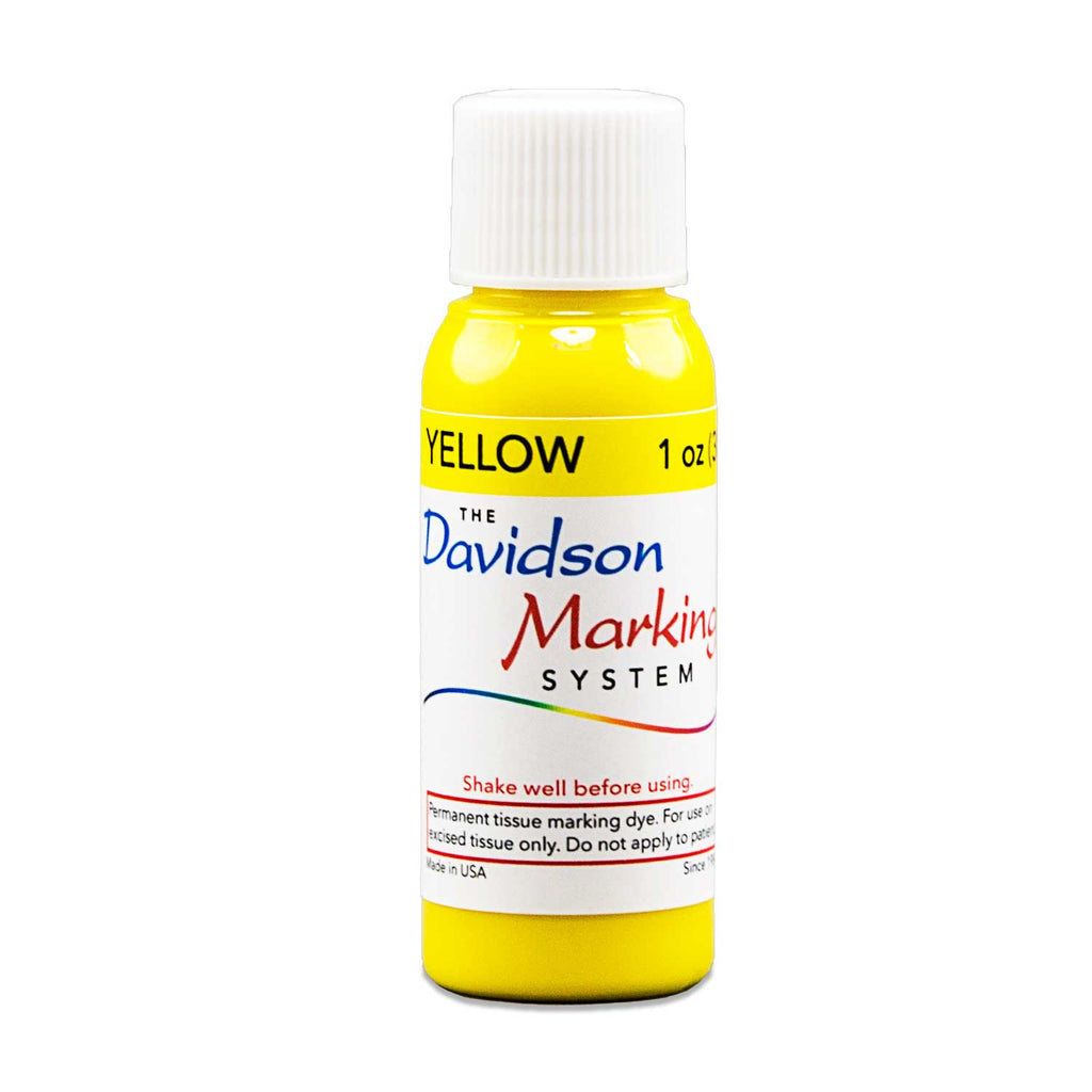 yellow tissue marking dye - 1oz bottle