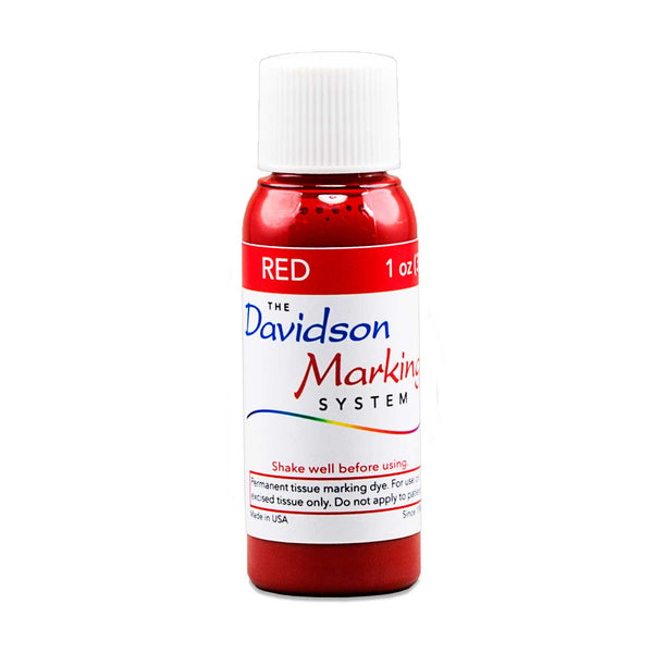 red tissue marking dye - 1oz bottle