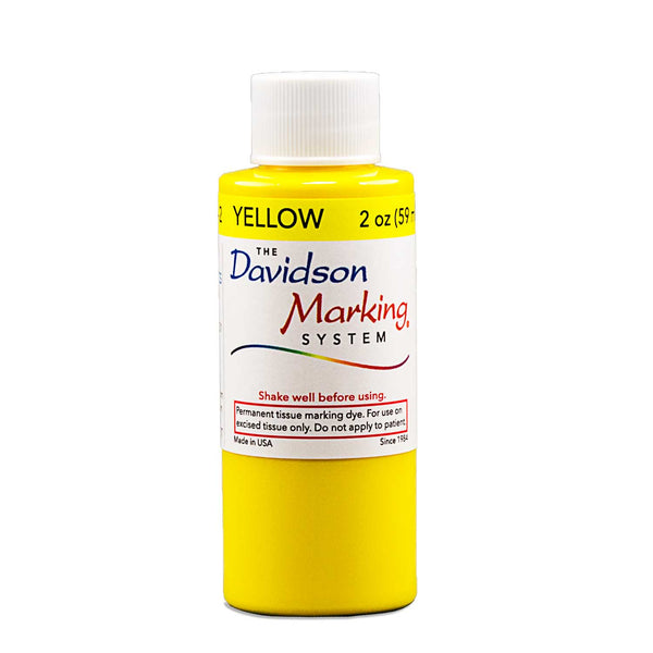 yellow tissue marking dye - 2oz bottle