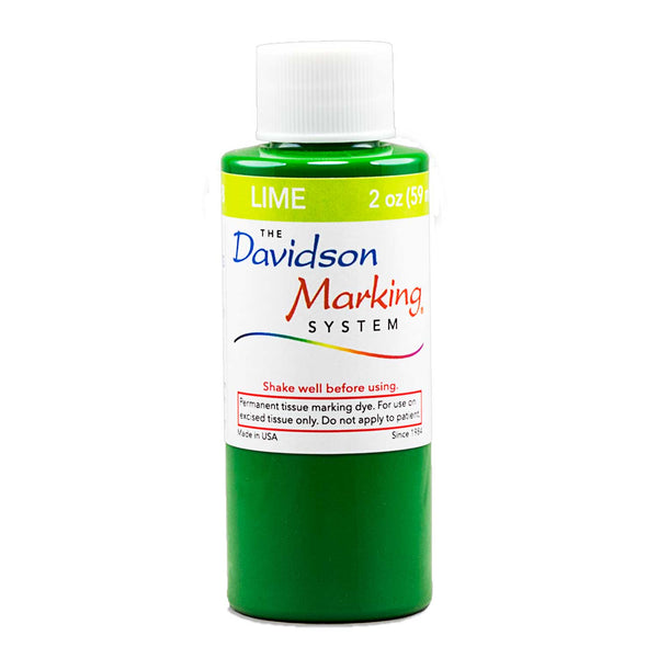 lime tissue marking dye - 2oz bottle