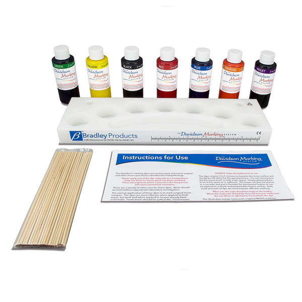 complete 7 color tissue marking dye kit