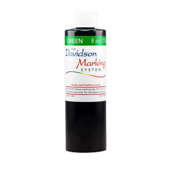 green tissue marking dye - 8oz bottle