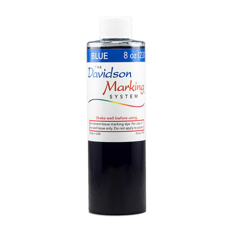 blue tissue marking dye - 8oz bottle