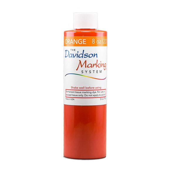 orange tissue marking dye - 8oz bottle